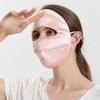 Women‘s Comfortable 100% Silk Sun Protection Face Cover Full Face UV Protection Mask Breathable Summer for Cycling Driving