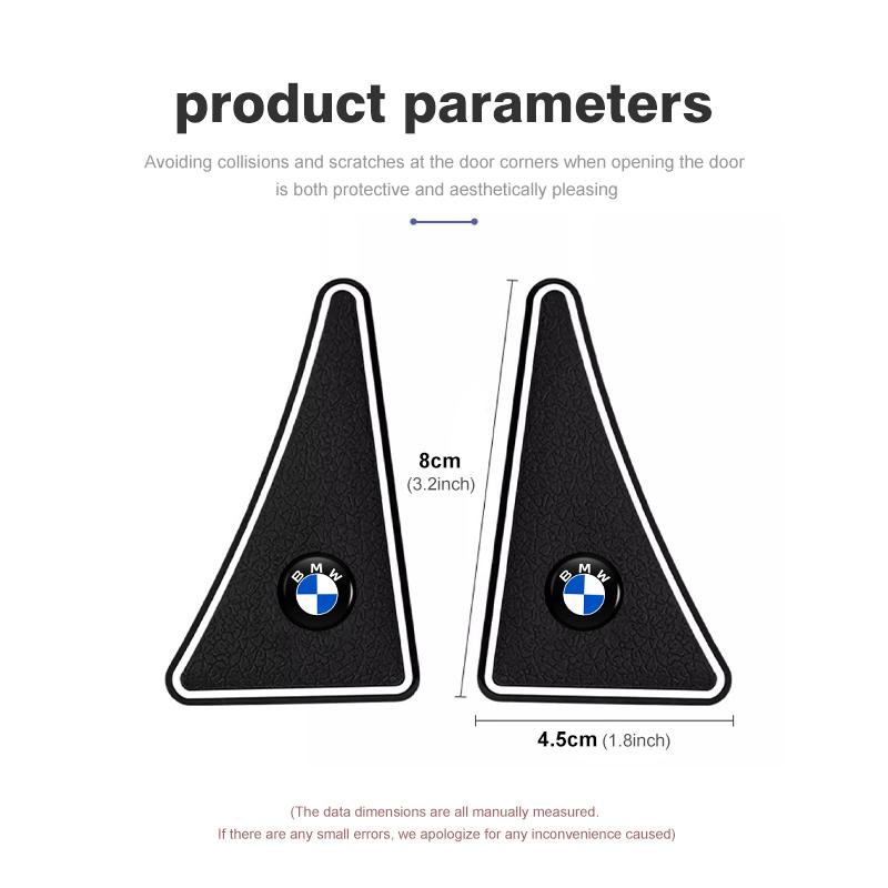 2025 Heiß 2 Stück Auto Tür Ecke Kollisionsschutz Stoßstange Aufkleber Für BMW E90 E60 E46 E39 F30 F10 E87 X3 X4 X5 X1 G30 G20