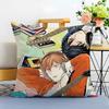 anime gifted future given Cushion Cover Washable Linen comfort Soft  for Sofa Bed Cozy Home Room Decor