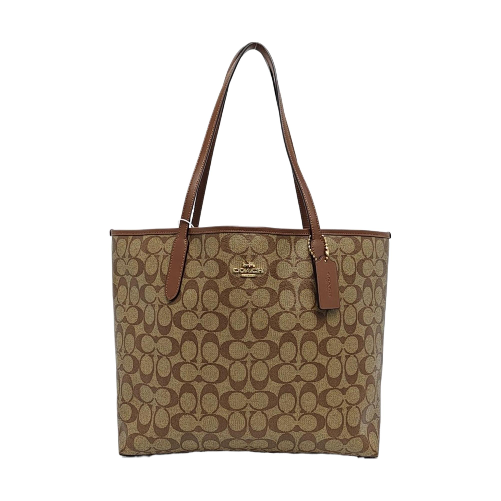 [Pre-Owned] City 33 Classic Monogram Large Capacity Tote Bag - Excellent #C1O8EY ONE SIZE