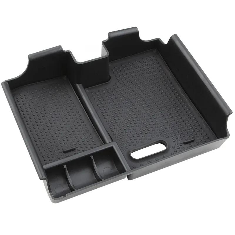 Car Center Console Organizer Tray Armrest Storage Box For Land Rover Range Rover Evoque 2011-2018 Car Interior Accessories