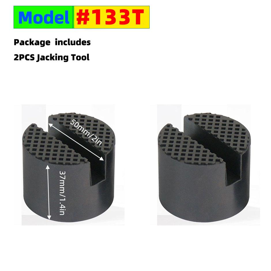 Universal Car Lift Jack Stand Rubber Pads Frame Protector Adapter Floor Slotted Car Jack Rubber Pad For Lexus Subaru Fiat Volvo.