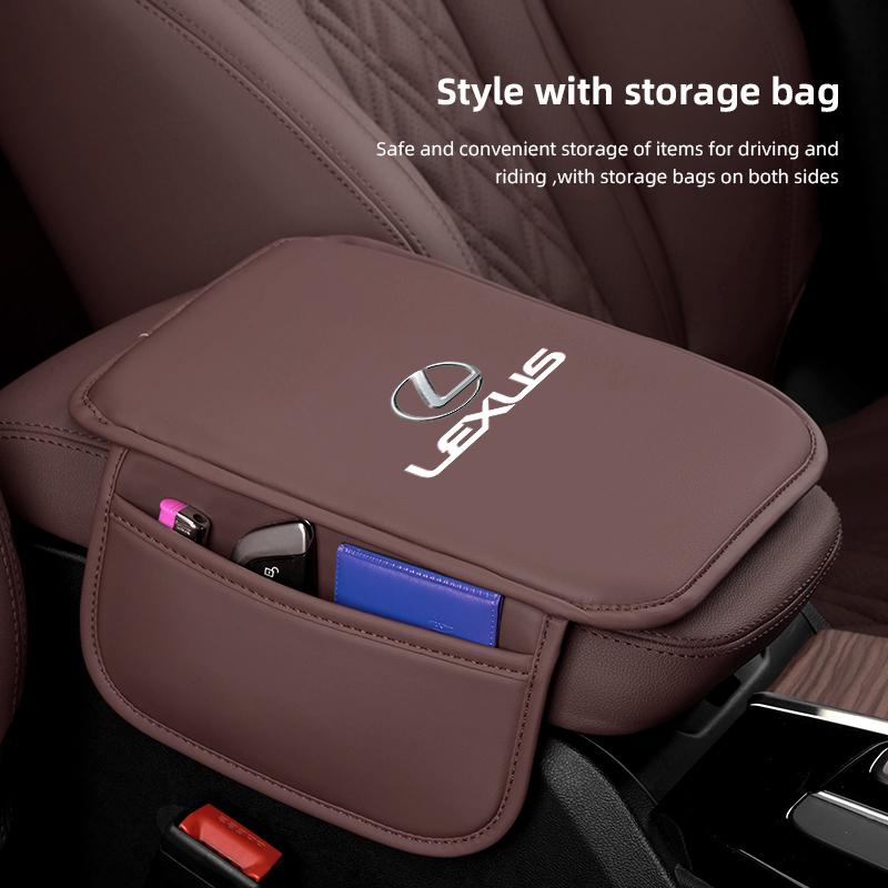 Cuscino Bracciolo Auto Pad Portaoggetti Copertura Protettiva Scatola Bracciolo Per Lexus FSPORT LBX NX RX 350h 450h ES UX 300e GS GX IS LS LX CT