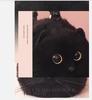 One Shoulder Bag Female Design Small Man Messenger Bag Versatile Hand Made Autumn and Winter Plush Cute Cat Bag