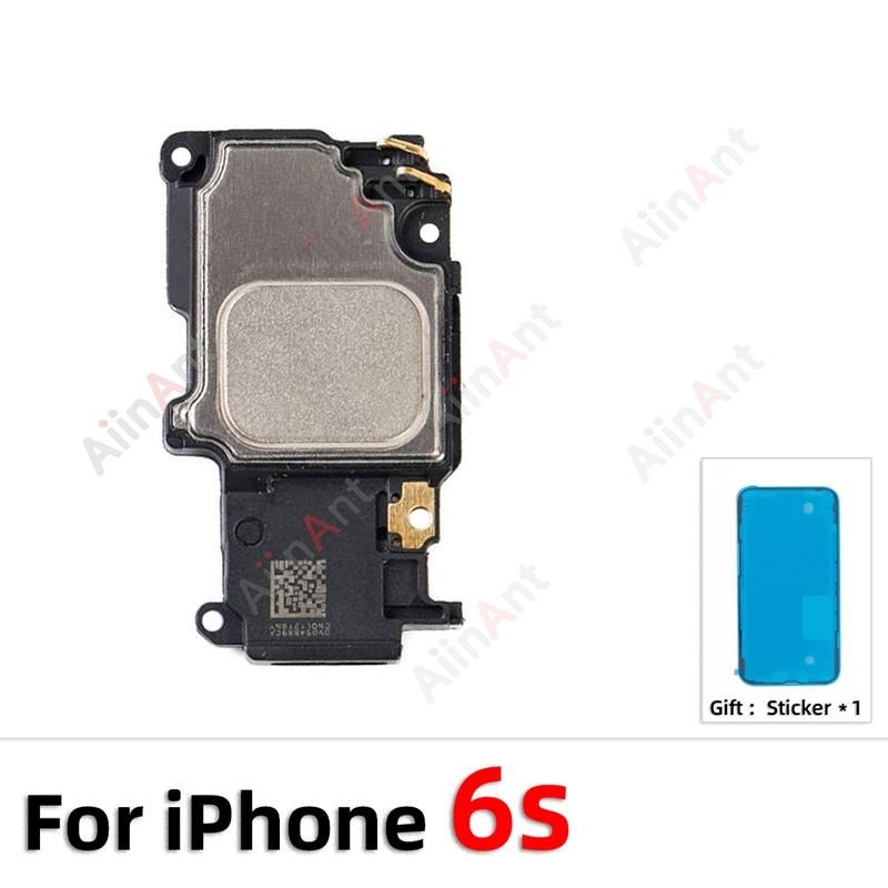 Waterproof Sticker +Flex For iPhone 11 Pro X Xr Xs Max 6 6s 7 8 Plus SE Bottom LoudSpeaker Buzzer Ringer Loud Speaker Flex Cable