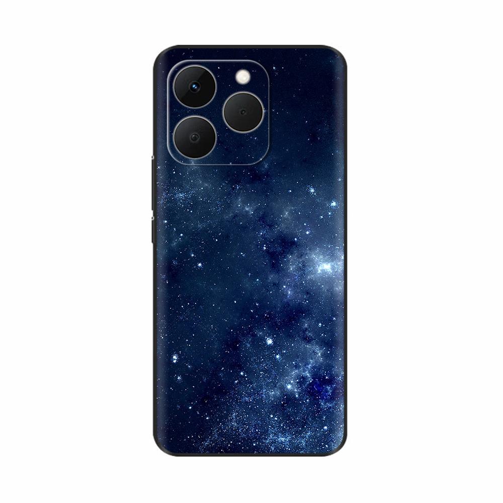 For Realme 15T 5G Case Soft Silicone Bumper Cartoon Flower Skull Painting Back Cover For Oppo Realme 15T 15 T Phone Cases Funda