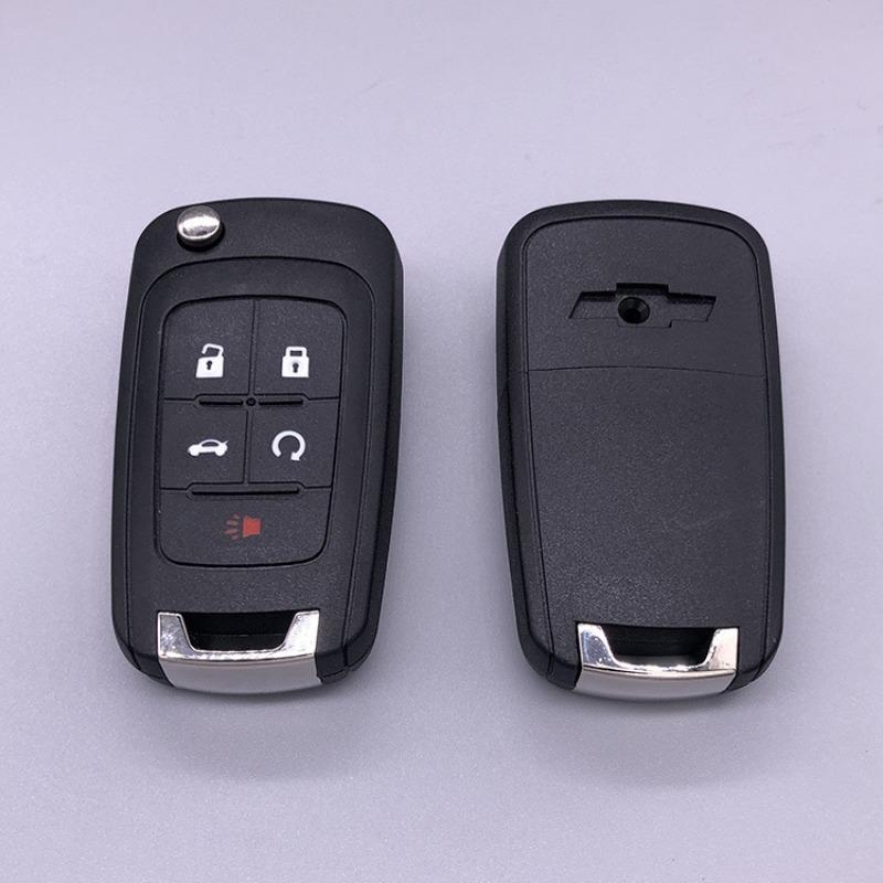 Funkschlüsselgehäuse Auto-Ersatzschlüssel für Buick Chevrolet Cruze Epica Lova Camaro Impala Aveo Malibu Sail Orlando Trax Spark 2345 Tasten Autoschlüsselgehäuse