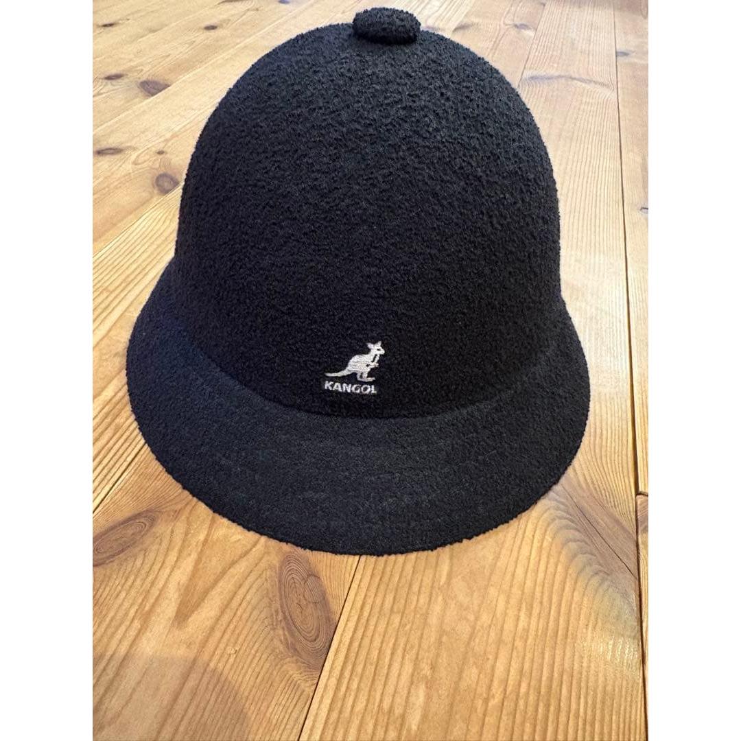 Used KANGOL bucket hat M size black