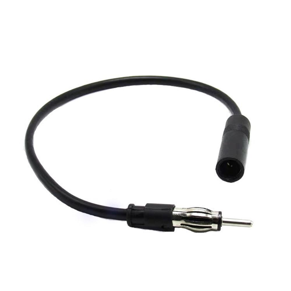 

Car Radio Antenna Brand New Coax Cable Lead Female To Male Antenna Cable High Quality Am/Fm Antenna Adapter For Stereo System чорний