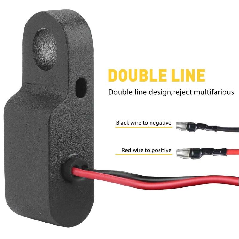 2Pcs 3/6LED Motorcycle Handlebar Light Sequential LED Turn Signals Lamp Blinker Indicator