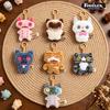 FUGG ALLEY CATS Pluche Hanger Speelgoed Naaktkat Siamees Kat Oranje Kitten Tand Monster Peluche Poppen Cadeau
