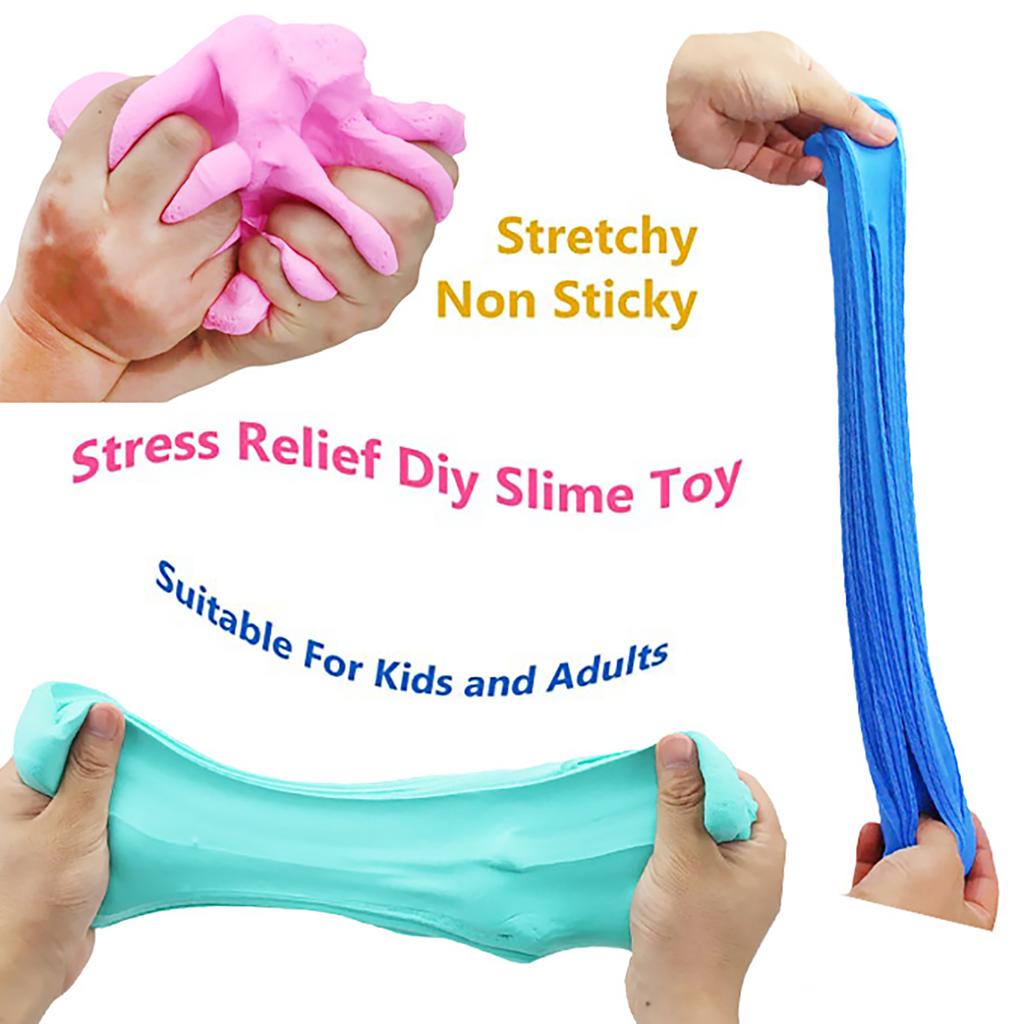 18 Colors Boxed Plasticine Non-Toxic Space Mud Crystal Color Mud Kids Toys