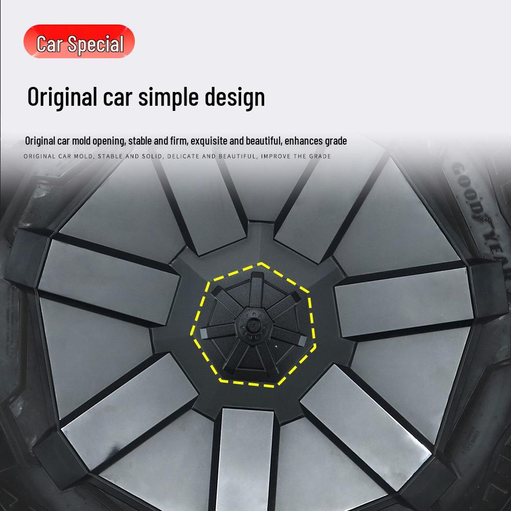 Tesla Cybertruck Offroad-Radkappe Außenmodifikation