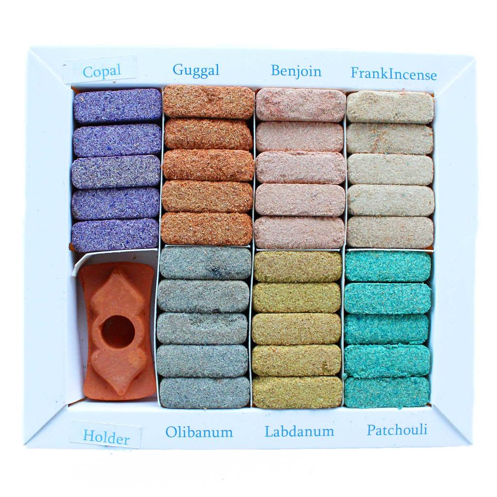 Incense Bricks Set 70 With Burner Wild West