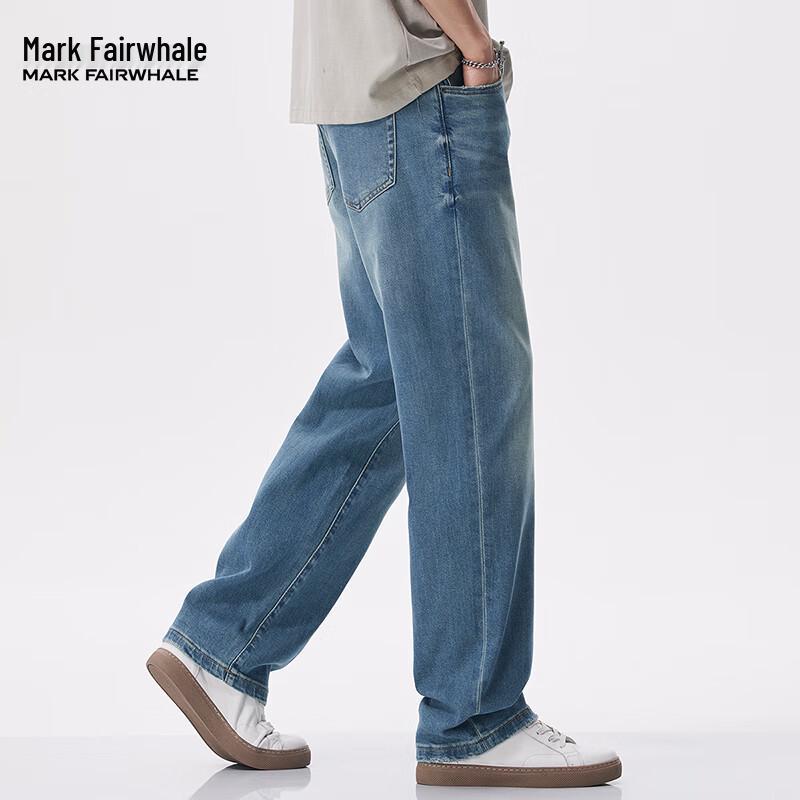 Mark Fairwhale Men's Relaxed Fit Straight-Leg Jeans