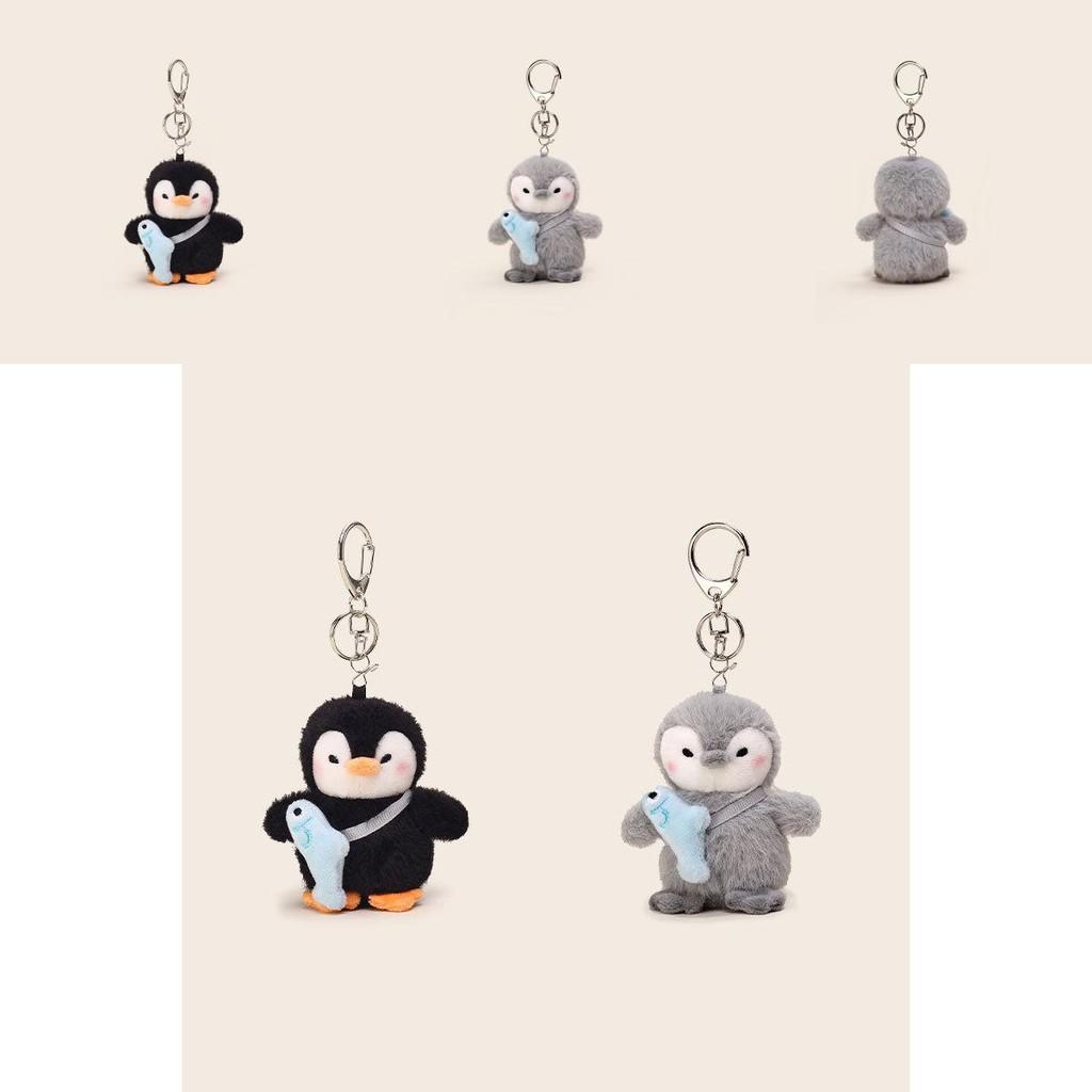 Back Fish Penguin Plush Keychain With Cute Design For Anime Fans And Accessories