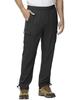 [YSENTO] Men's Lightweight Trekking Pants, Hiking Trousers, Stretch, Quick-Drying, Water-Repellent, Hem Stopper, 5 Pockets, Thin, Black, XL