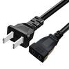 Two-Pin Foot-Operated Extension Cord with Elbow Connector, 2-Core, 2-Hole, 1/1.5 Mm² Copper for TV and Fan