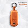 Interior Mouldings Alcantara Car Key Smart Remote Case Cover Shell For Mazda 2 3 6 Cx3 Cx5 Cx7 Cx9 Mx5 2 Buttons Keychain Access