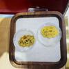 Pure Gold 999 Wealth-Boosting Mobile Phone Sticker - 2mg Gold for Daily Prosperity
