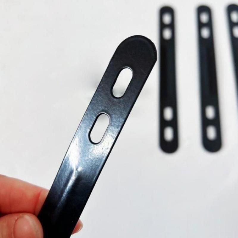Confezione da 4 Cestino per Portapacchi Posteriore Bici Fissaggio Resistente alle Intemperie Accessorio Ciclistico Staffe per Portapacchi Posteriore Per Amanti dell'Outdoor