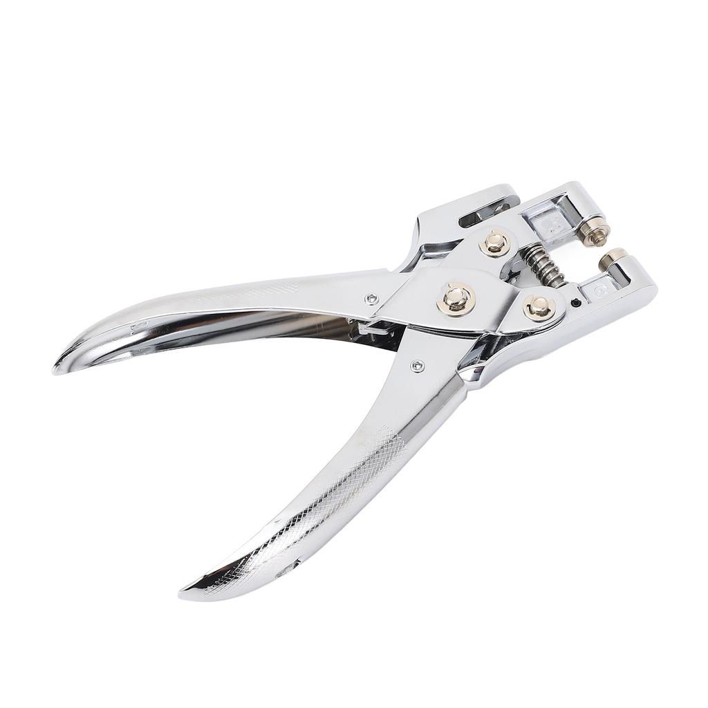 5mm Single Hole Puncher Eyelet Grommet Handheld Punching Tool A4 Paper 30 Sheets Capacity