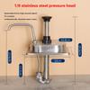 Condiment Pump Dispenser Syrup Fructose Squeeze Bottle Hand Pressed Plastic Sugar Press Sauce Pump Squeeze Milk Tea Shop Bottle