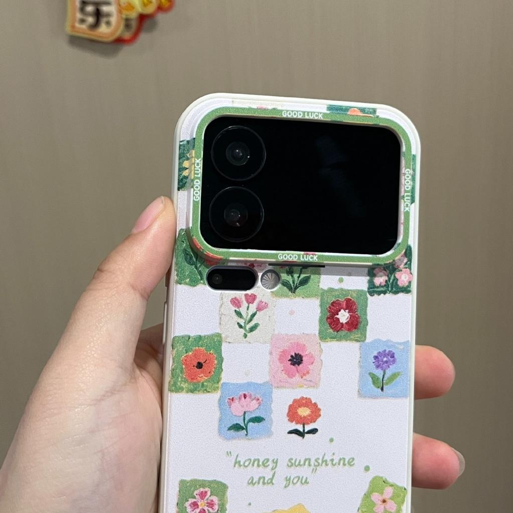 Summer Flower Mobile Phone Case Is Suitable for Xiaomi 17promax Girls 15ulra Hanging Chain 14pro High Value 13 Sets