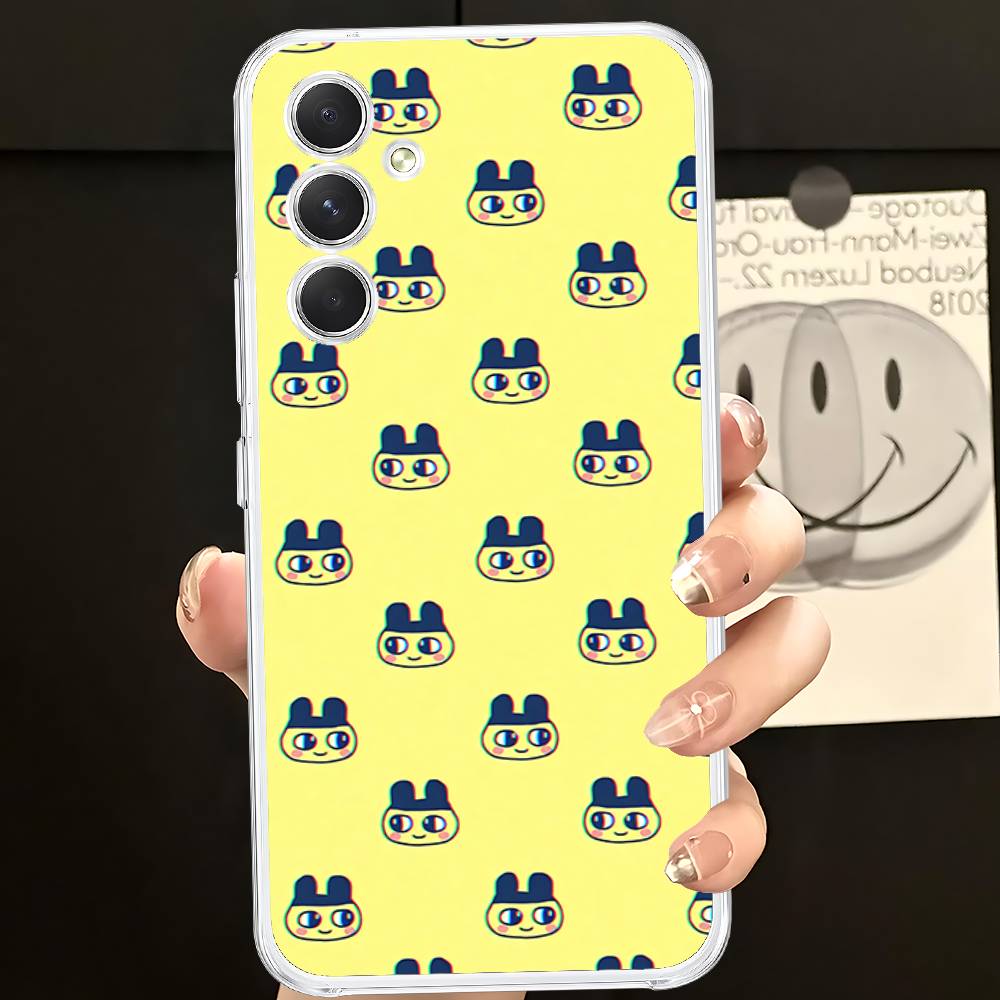 Cute T-tamagotchi-S HD Clear Transparent Phone Case For Samsung Galaxy A52,A12,A51,S24,S23,S22ULTRA,S21 Edge,S20LITE,Plus,U