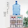 Transparent Foldable Plastic Shoe Storage Box for Men's Shoes – Colorful Home Organization Solution