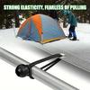 Strong Polyester Elastic Rope Bundle 32Pcs Glowing Ball Bungees For Tent Securing Outdoor Gear Organization & Storage