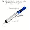 Aluminum Metal Desoldering Pump Suction Tin Gun Soldering Sucker Pen Removal Vacuum Desoldering Pump Tool