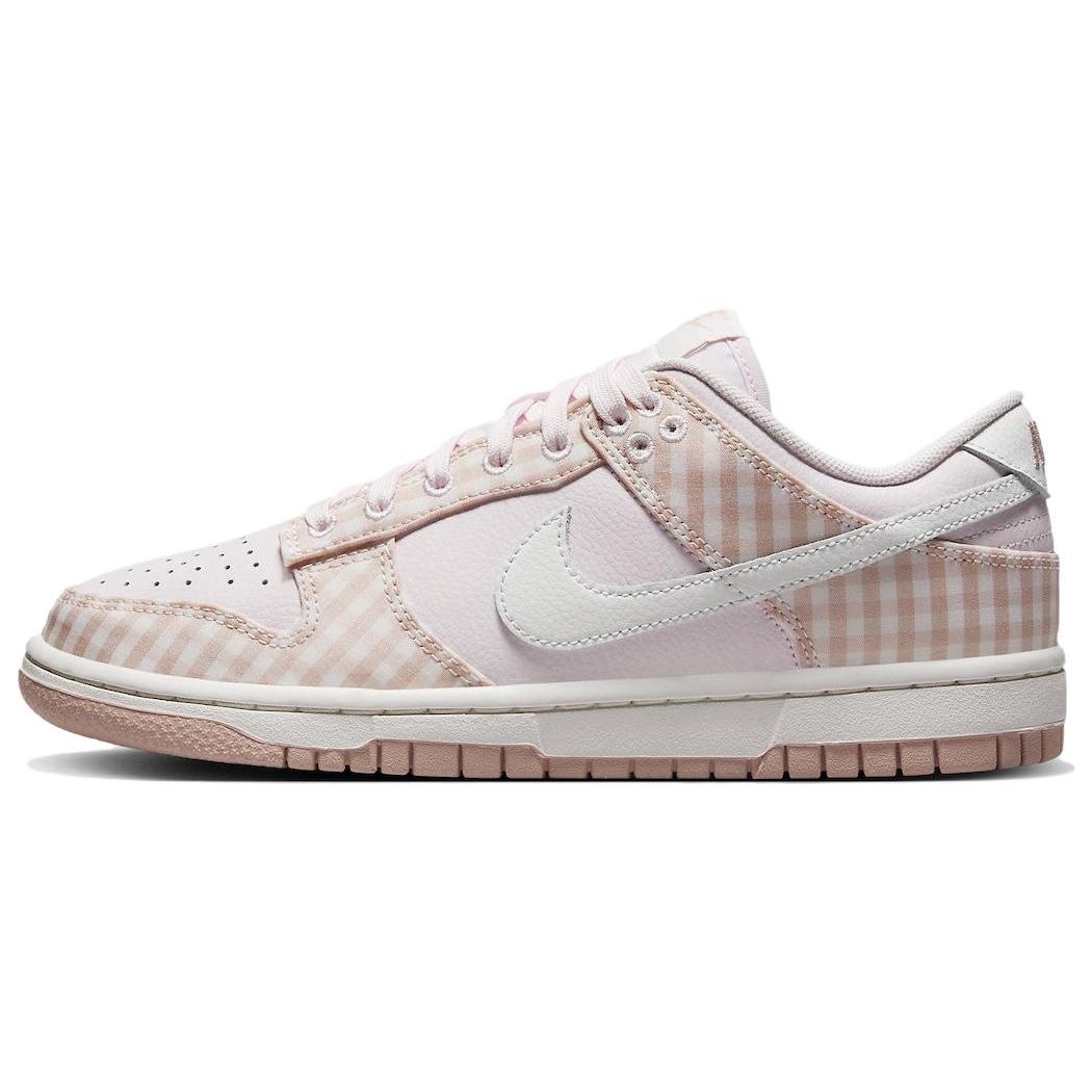 

Новые женские кроссовки Nike Dunk Low Pearl Pink Gingham FB9881-600