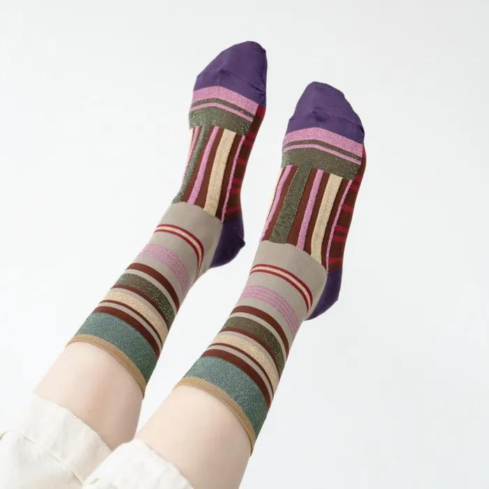 Horizon Socks - Beige [CQ-CT-24-1-N6M-033]