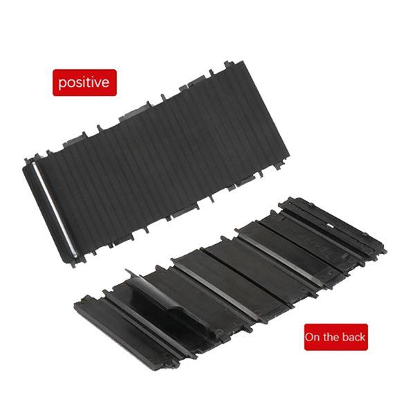 BMW 3er E46 Becherhalterabdeckung (1998-2005), Schwarzes ABS