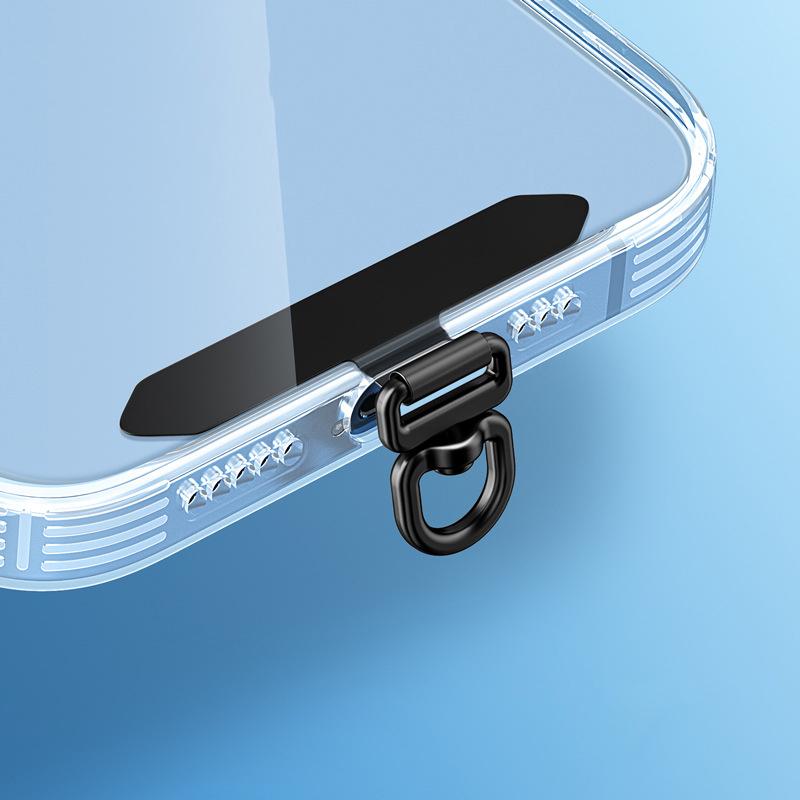 1/3/5 st Ultratunn Metall Telefon Lanyard Patch Hängande Klämma Fäste för iPhone Samsung Xiaomi Honor Universellt Telefonfodral