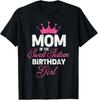 Mom of the Sweet Sixteen Birthday Girl 16th Pink Crown T-Shirt Unisex T-Shirt