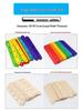 Birch Wooden Popsicle Sticks, 93x10x2mm, Ideal for Ice Cream and DIY Projects, Large Quantity Available.