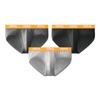 Bananain Slip Sportivi da Uomo 301S Argento Skin Cotone Pettinato Antibatterico Confezione da 3