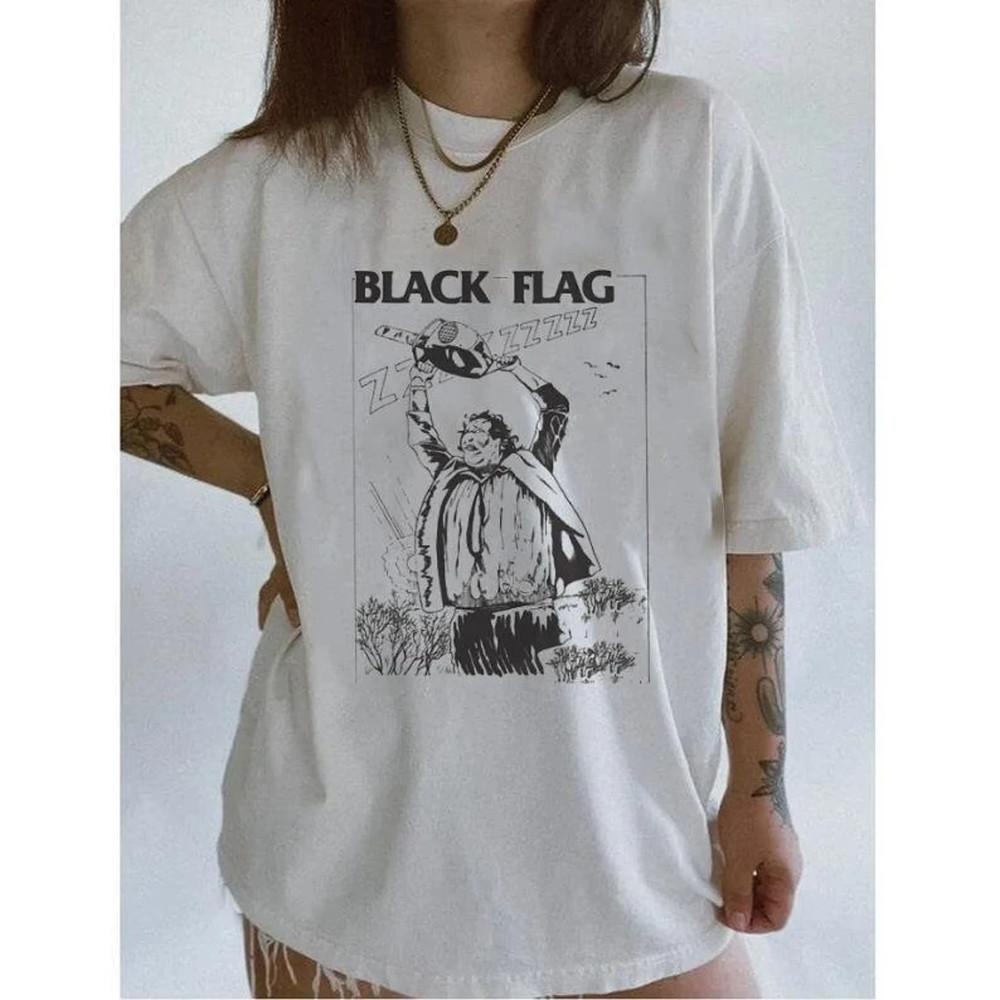 

Black Flag Texas Chainsaw T Shirt Full Size S-5XL Unisex T-Shirt XXXXL