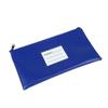 With Label Bank Deposit Bag With Zipper Money Pouch Waterproof Cosmetic Pouch  Cosmetics