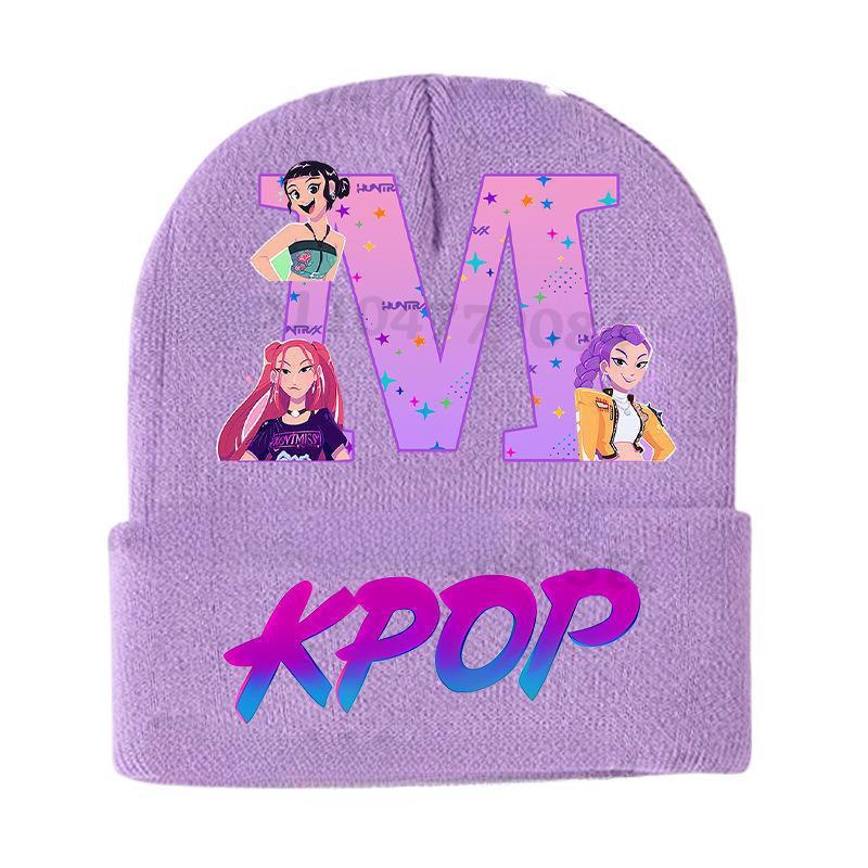 Dämonentöter KPOP Kinder Wollstrickmütze - Cartoon Anime Design