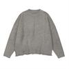 #OVDY Autumn/Winter Soft Minimalist Round Neck Rolled Edge Sweater