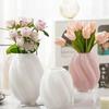 Élégant Vase en Verre Maltose pour Fleurs Fraîches Hydroponiques - Ornement de Luxe Léger Haut de Gamme pour Salon