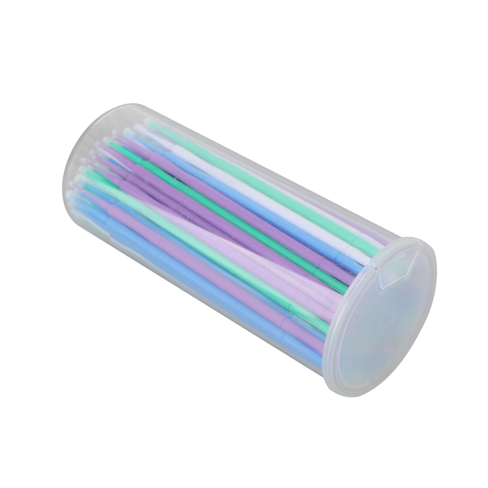 

100pcs Nylon Swab Home Beauty Salon Portable Microblading Eyelash Extension Cleaning Swab Makeup Tool