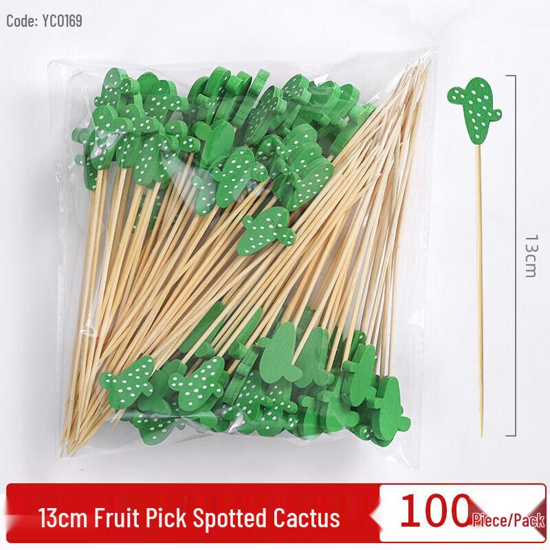 Disposable Bamboo Fruit Picks  Cocktail Skewers