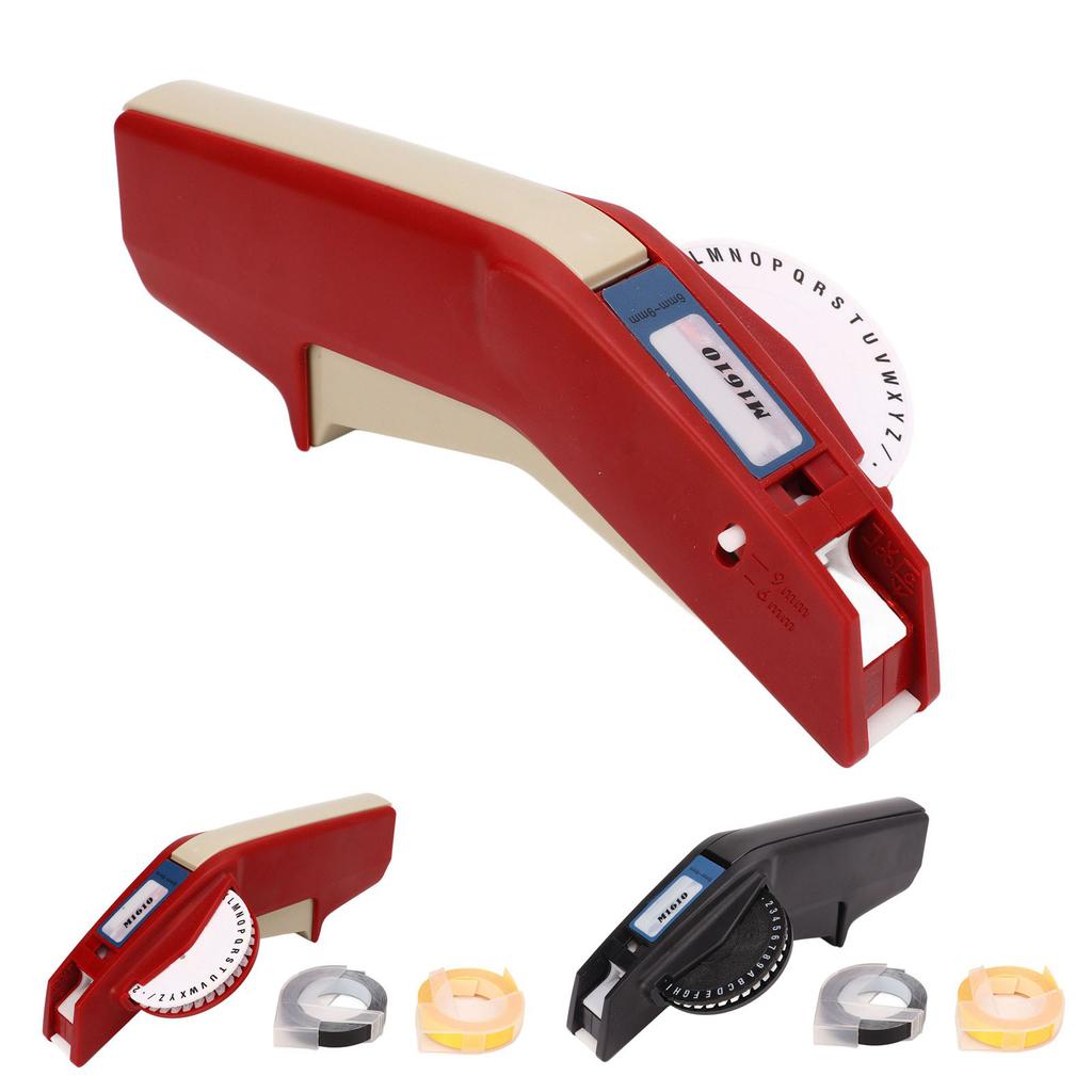 Embossing Label Maker Clear Number Letter  Hand   ABS Label Making Embosser for L