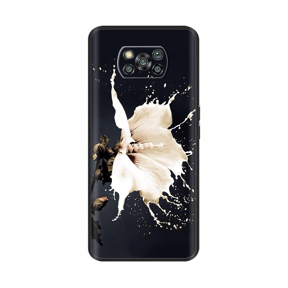 Cover For Xiaomi Poco X3 Pro Case Soft Silicon Black Phone Casse for Poco X3 NFC Case for Poco X 3 NFC PocoX3 Pro TPU Capa Funda