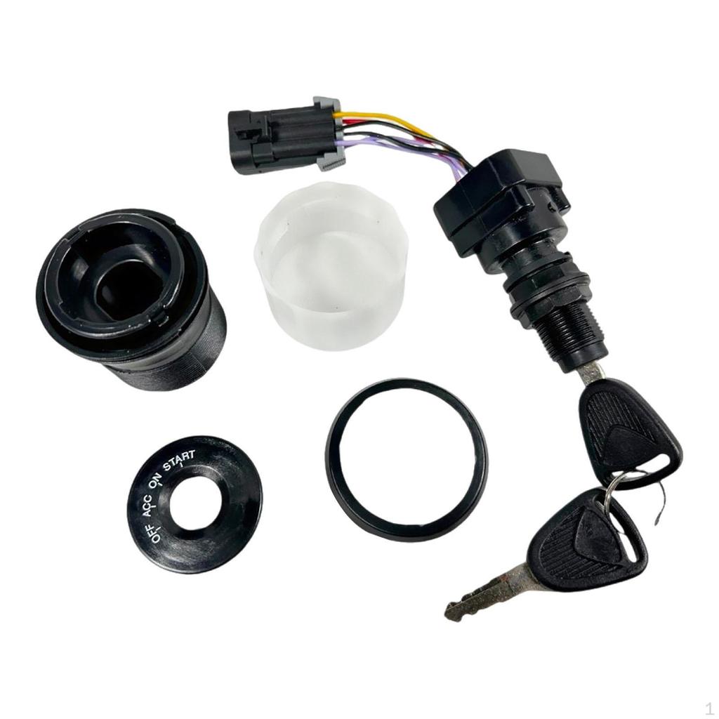 Marine Ignition Switch Key Replace Parts 87-893353A03 B-893353A03 4 Position Accessories High