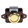 Cabinet Push Button Latch Stylish Look Keyless Cupboard Door Push Button Lock Latch for RV Yacht Motorhome Campervan